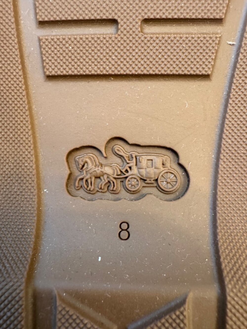 Coach Sculpted C Platform Clog Size 8 Coconut Sherpa Lined EUC Shoes - Picture 5 of 13